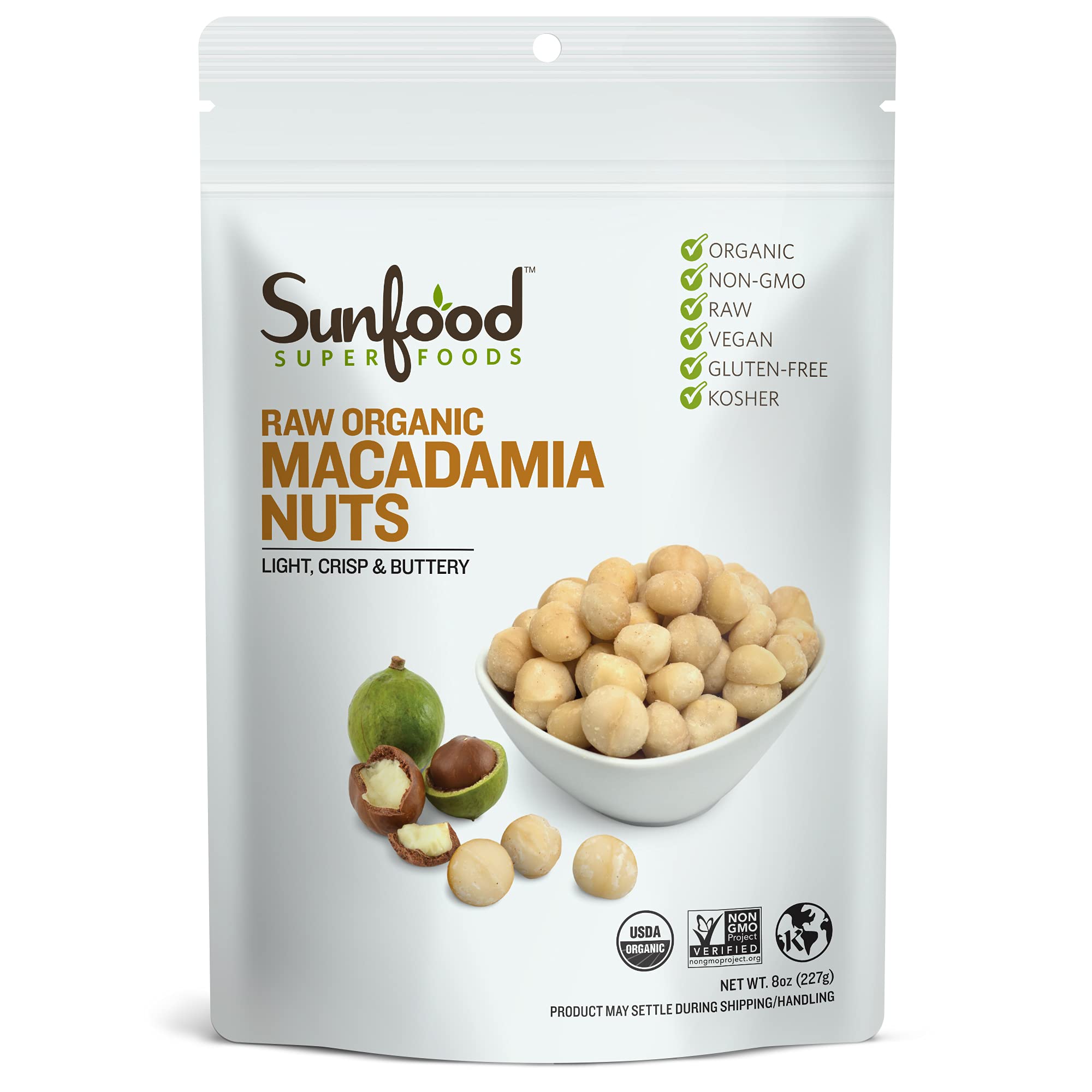 Organic Macadamia Nuts