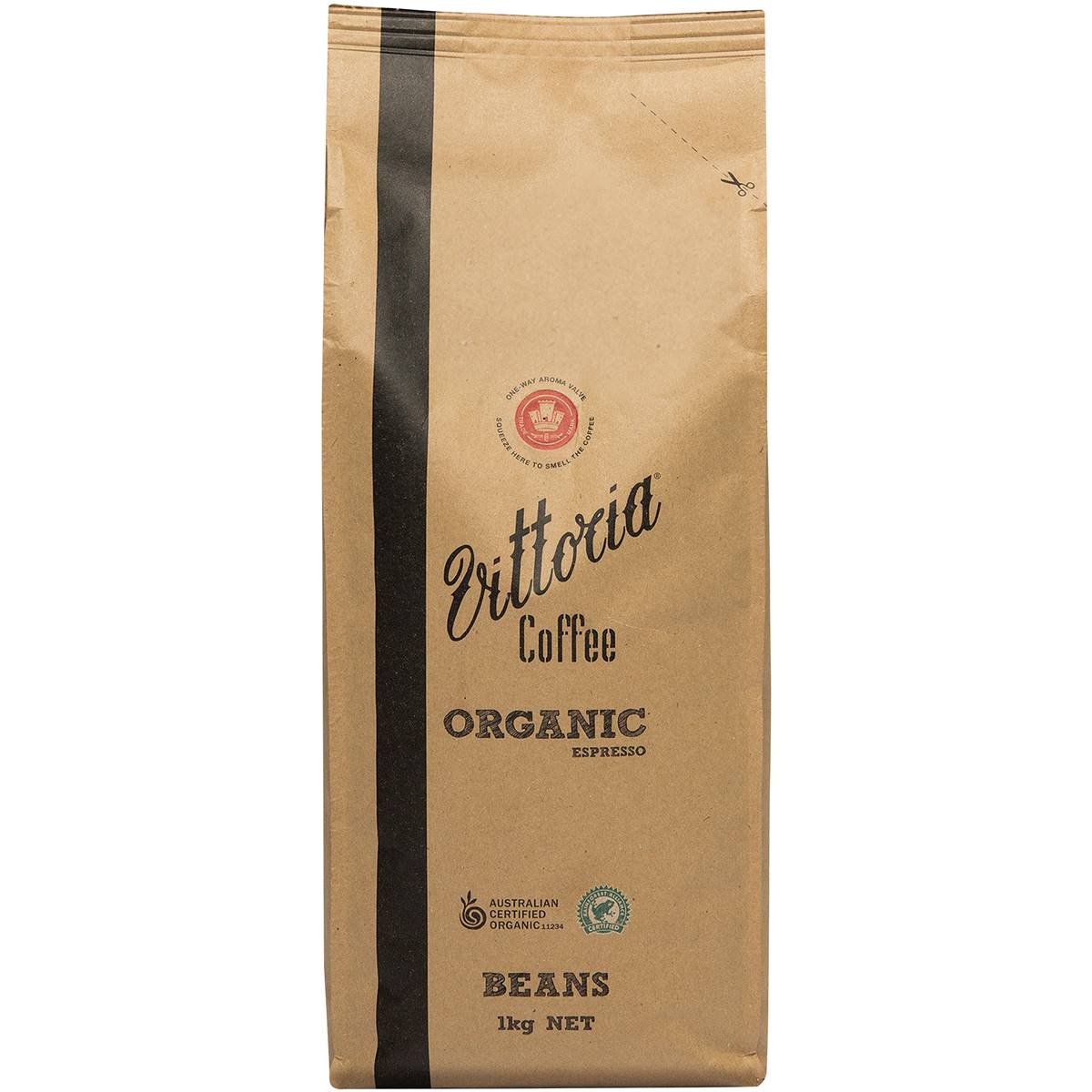 Vittoria Organic Coffee Beans